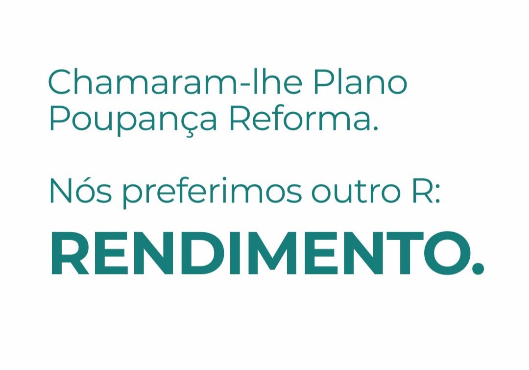 Plano de Poupança e Rendimento